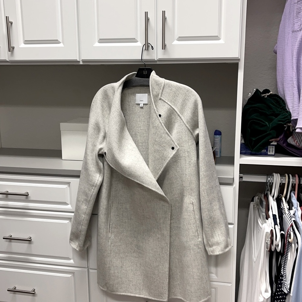 Vince light gray jacket